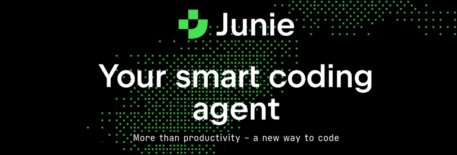 Slogan von JetBrains: Junie Your smart coding agent