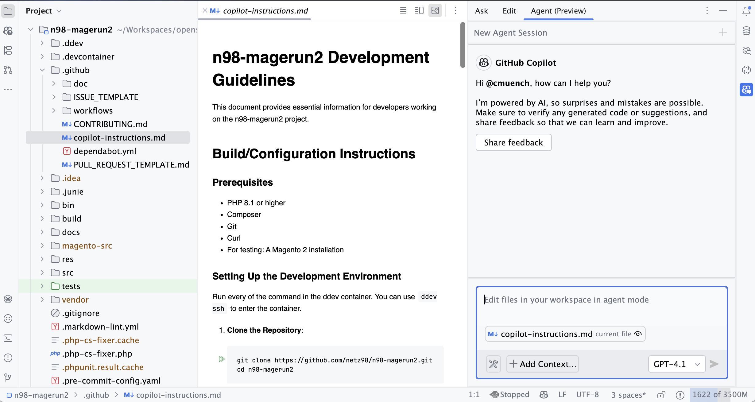 GitHub CoPilot in der IDE von Jetbrains