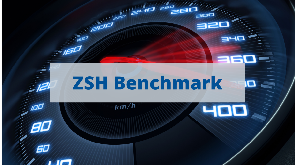 zsh Startup Benchmark